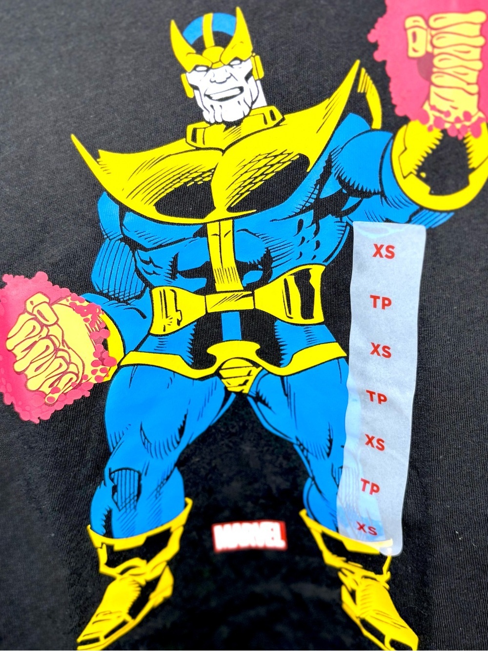 OLD NAVY x MARVEL Thanos NWT Graphic T-Shirt Black XL